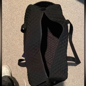 Vera Bradley black duffle
